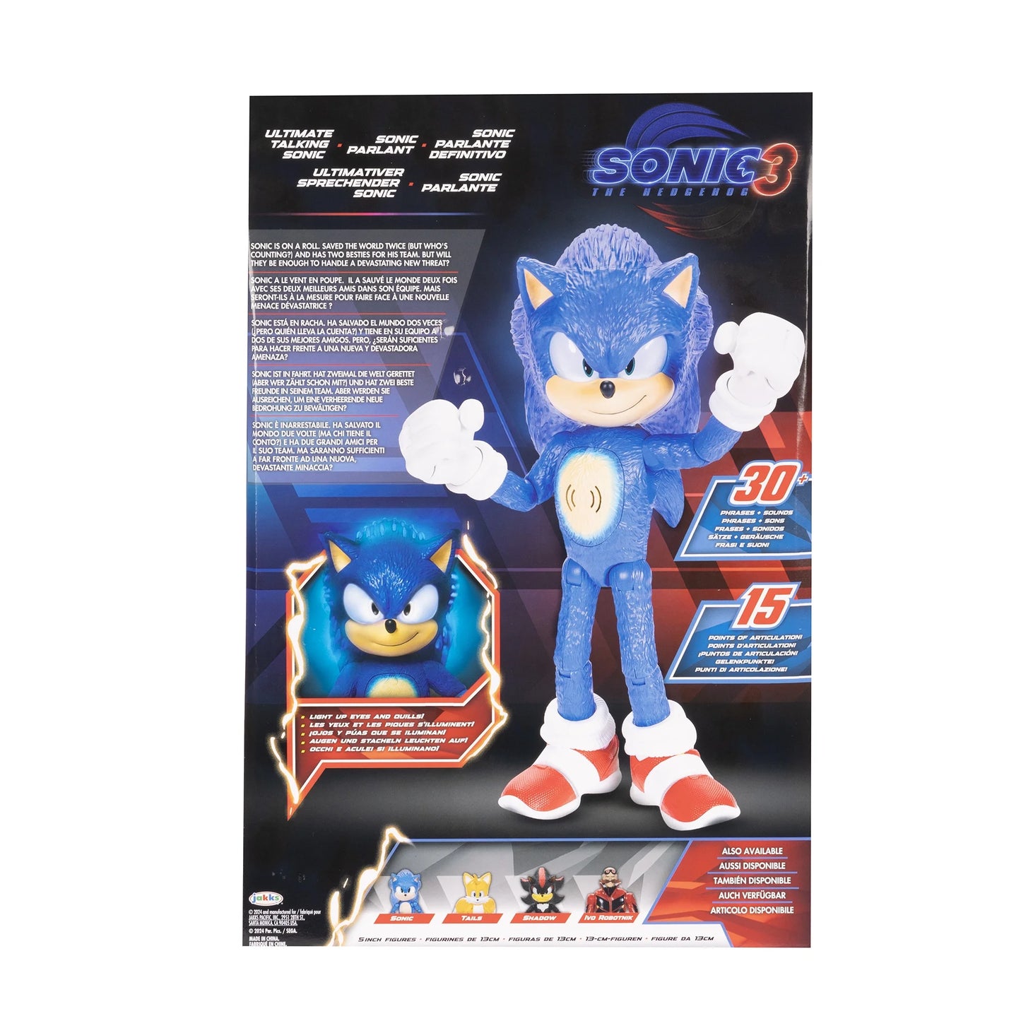 Sonic 3 Movie - Feature Sonic