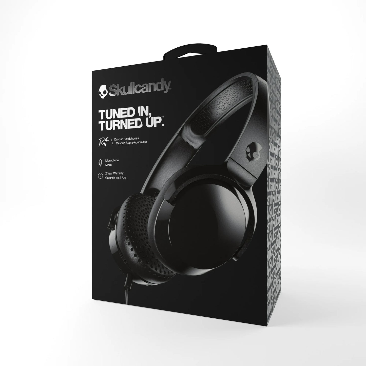 Skullcandy Riff on-ear Headphones with Microphone, Black