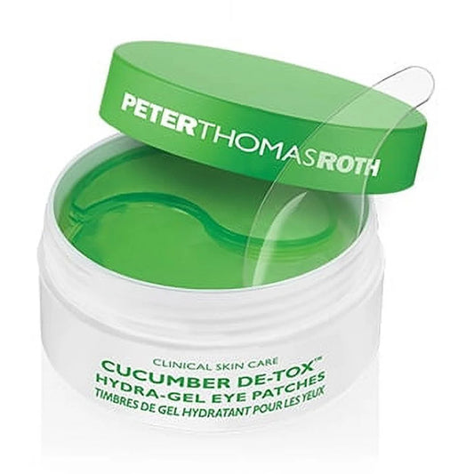 ($48 Value) Peter Thomas Roth Cucumber De-Tox Hydra-Gel Eye Patches – 60 pcs