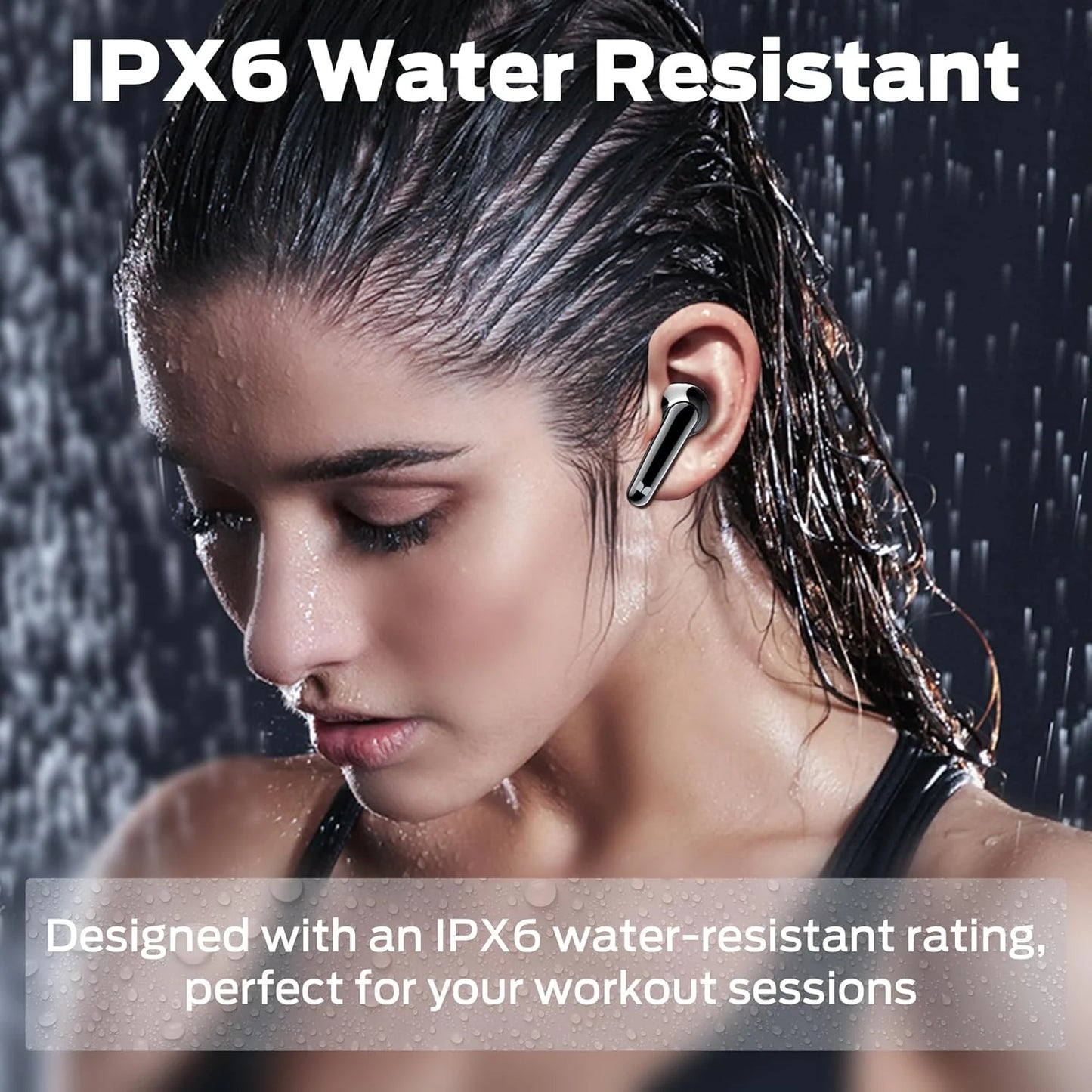Monster Wireless Earbuds Bluetooth HiFi Stereo – 30H Playback, Touch Control, Type-C Charging, IPX6 Waterproof