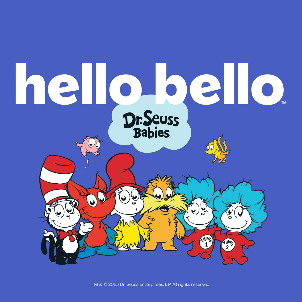 Hello Bello Premium Dr. Seuss Babies Diapers Club Box - Newborn, 76 Count