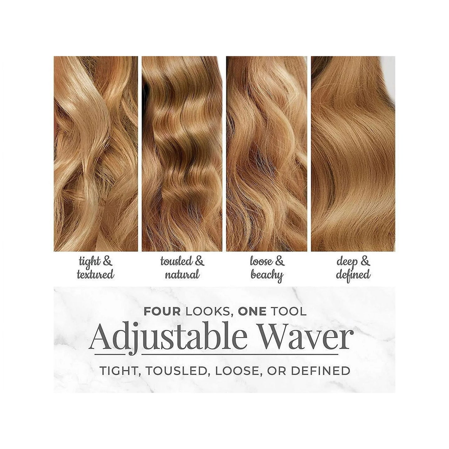 Remington 4-in-1 Adjustable Hair Waver CI19A10