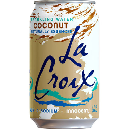 LaCroix Sparkling Water - Coconut, 2/12pk/12 fl oz Cans, 24 / Pack (Quantity)