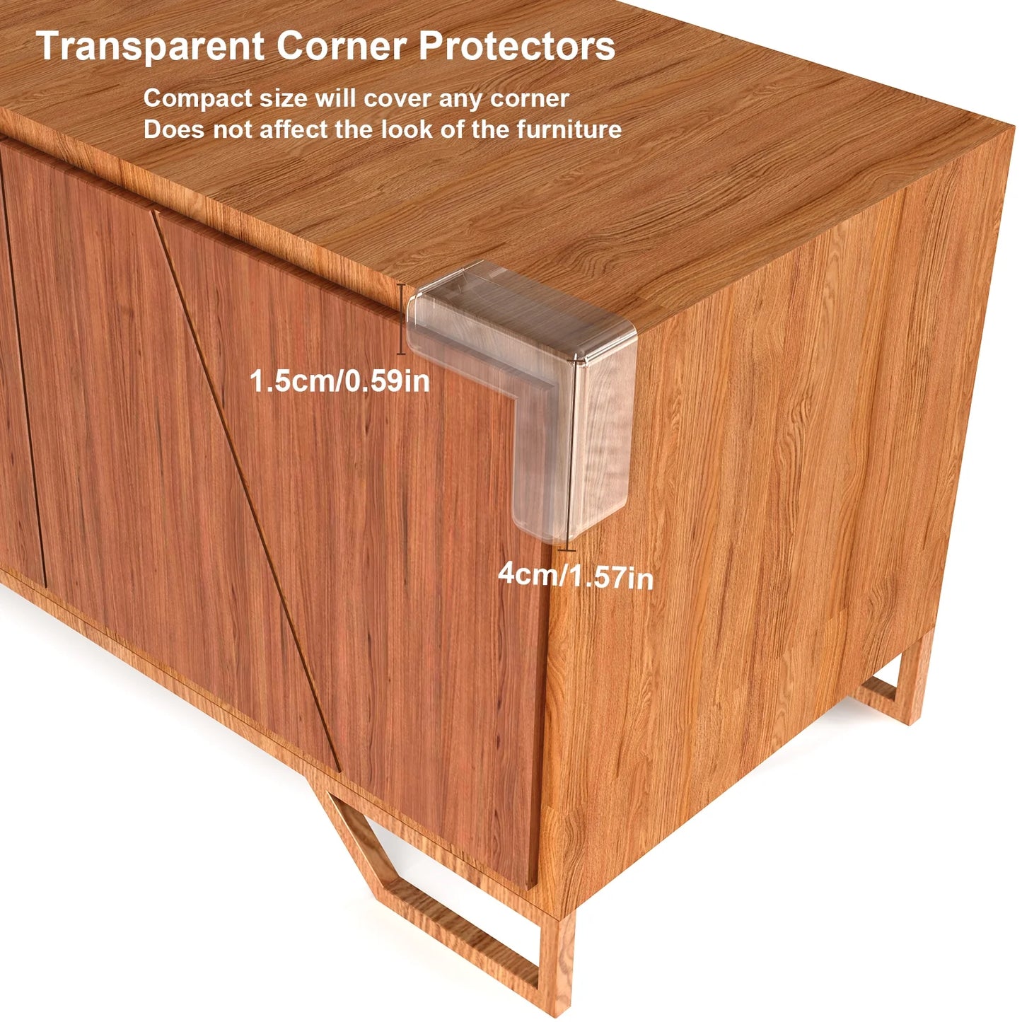 SUPTREE Table Corner Protectors for Furniture – Baby Safety Proofing Corner Guards (20 Pack)