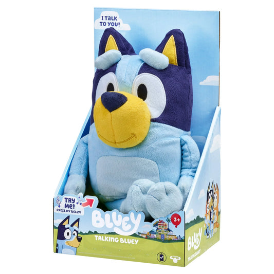 Bluey Talking and Interactive 13 in Plush Toys for Preschoolers 3-6 Years