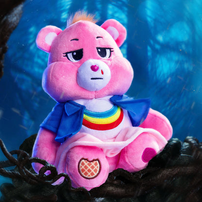 Netflix - Care Bears x Stranger Things Cheer Bear as Eleven, 12 Inch Plush