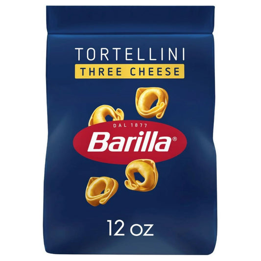 Barilla Classic Non-GMO, Filled Three Cheese Tortellini Pasta, 12 oz