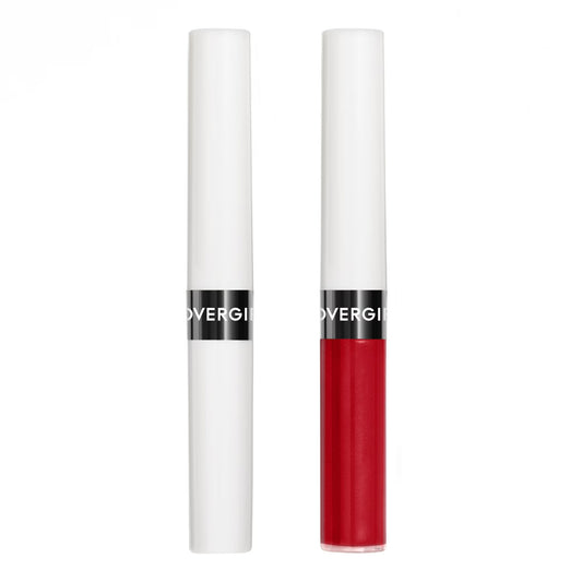 COVERGIRL Outlast All-Day Lip Color – Signature Scarlet | Long-Lasting Liquid Lipstick + Moisturizing Topcoat