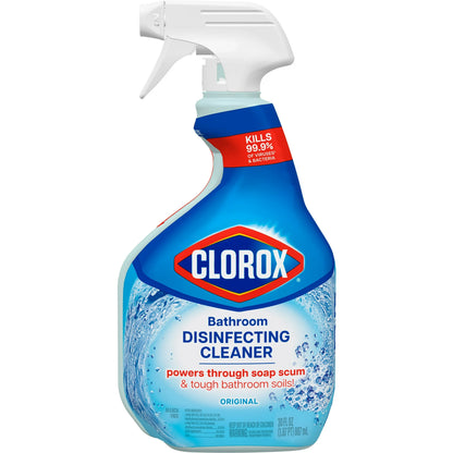Clorox Bathroom Disinfecting Cleaner Spray – Original Scent, 30 fl oz