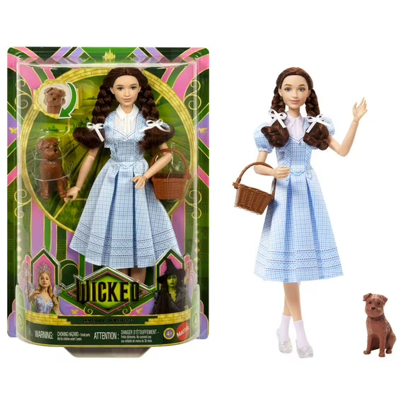 Universal Pictures’ Wicked: For Good Dorothy Gale Doll with Movie-Inspired Outfit [Walmart Exclusive]