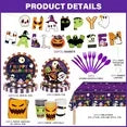 Halloween Party Supplies Set for 24 Guests – 170PCS Disposable Tableware Kit