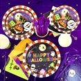 Halloween Party Supplies Set for 24 Guests – 170PCS Disposable Tableware Kit