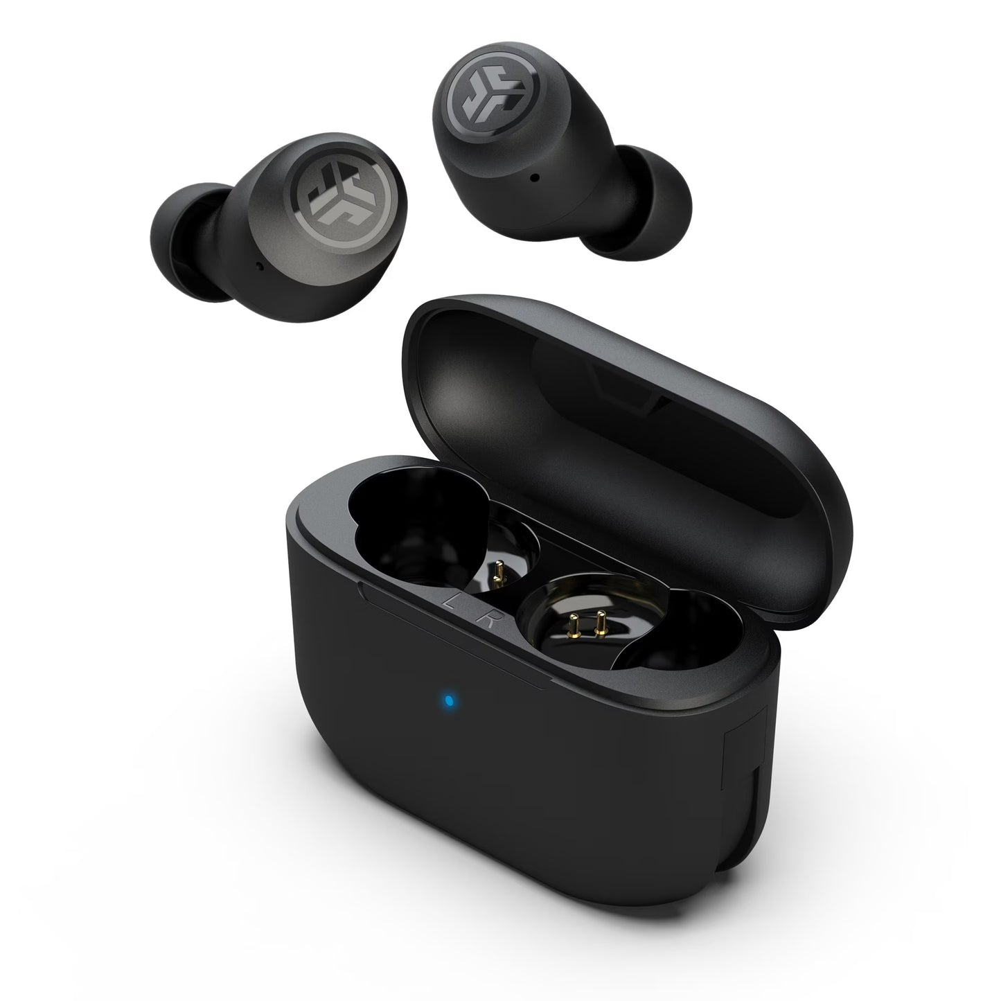 JLab Go Air Pop Bluetooth Earbuds – True Wireless Earphones with Charging Case