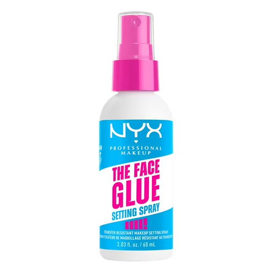 NYX Professional Makeup The Face Glue Transfer Resistant Makeup Setting Spray – 2 fl oz