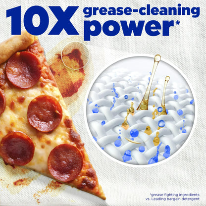 Tide Laundry Detergent Liquid – 6X Cleaning Power, Original Scent (125 fl oz, 100 Loads)