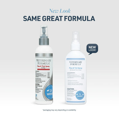 Veterinary Formula Clinical Care Flea & Tick Spray for Dogs – 8 oz