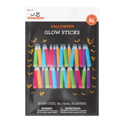 Glow Sticks, Multi-Color, 30 Count, Halloween by Way To Celebrate