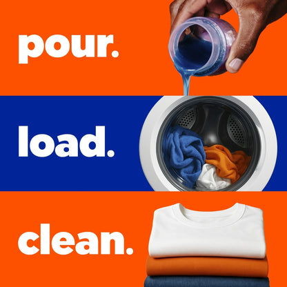 Tide Laundry Detergent Liquid with 6X Boosted Cleaning Power, Original Scent, 32 fl oz, 25 Loads