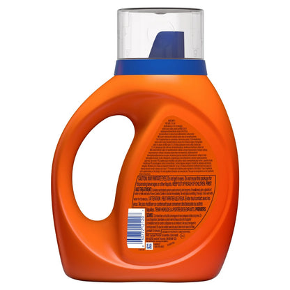 Tide Laundry Detergent Liquid with 6X Boosted Cleaning Power, Original Scent, 32 fl oz, 25 Loads