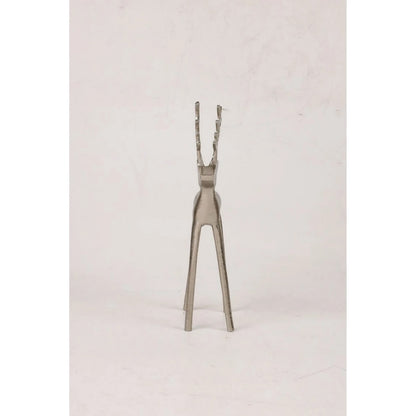 Reindeer Christmas Tabletop Decoration, Pewter, 12.75", by Holiday Time