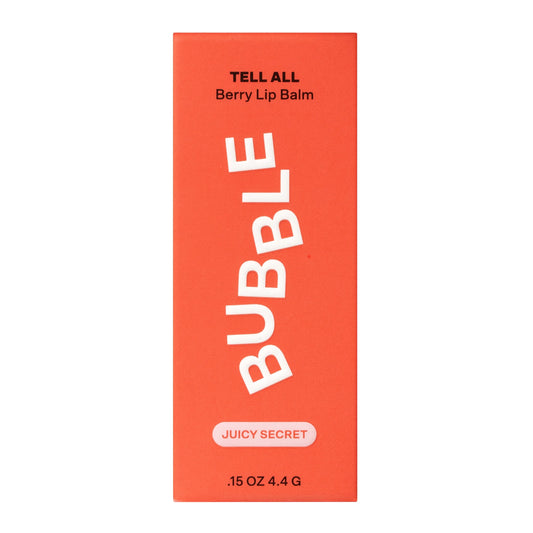 Bubble Skincare Tell All Juicy Secret Lip Balm 0.15 oz / 4.4 g