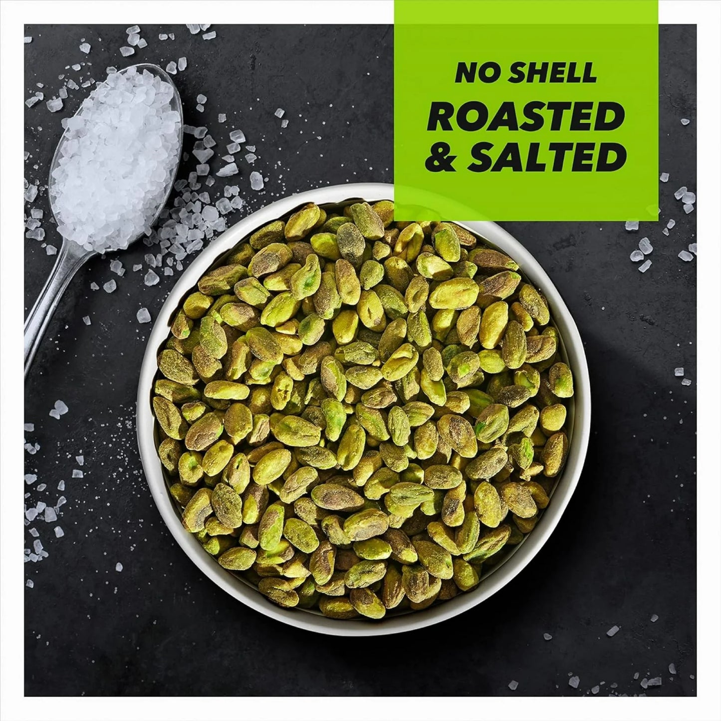 Wonderful Pistachios, No Shells Roasted & Salted Nuts, 12 Ounce Bag
