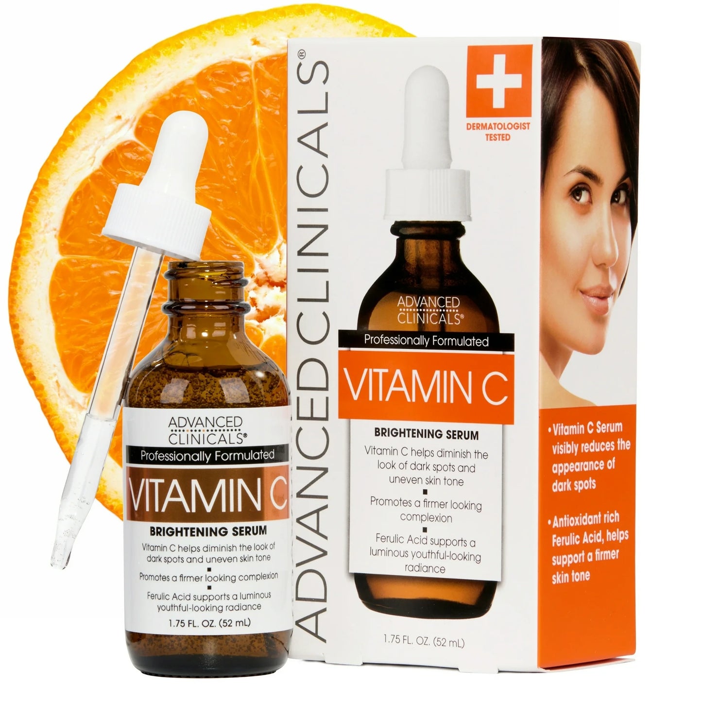 Advanced Clinicals Vitamin C Face Serum 1.75 fl oz