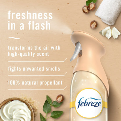 Febreze Air Freshener Spray, Odor-Fighting Room Spray, Soothe & Restore, 8.8oz, 2 Count