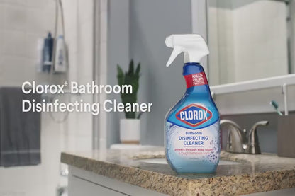Clorox Bathroom Disinfecting Cleaner Spray – Original Scent, 30 fl oz